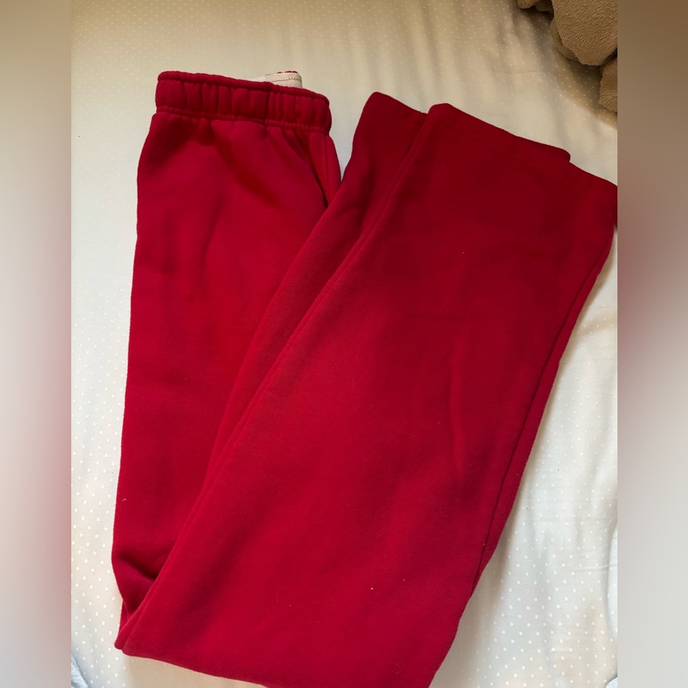 target wild fable straight leg sweatpants red